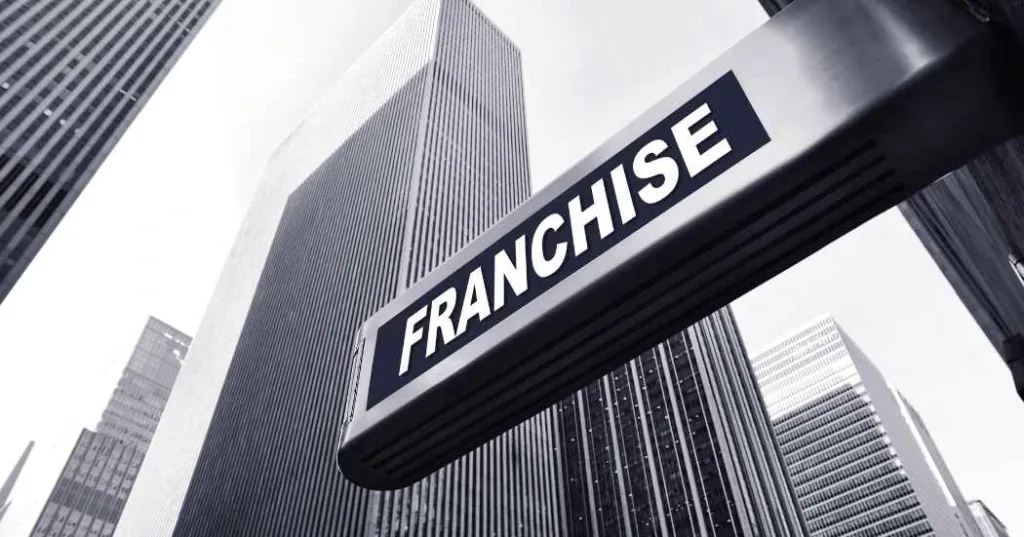 franchise sign displayed outside a business location