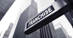 franchise sign displayed outside a business location